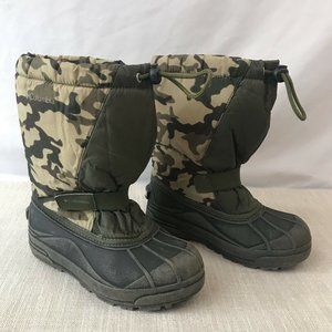 Columbia Kids Powderbug Felt Lined Snow Boots Sz 3